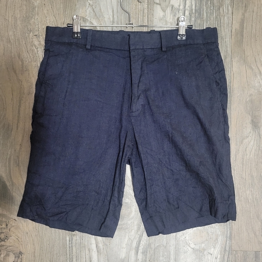 Theory linnen blend shorts size 31